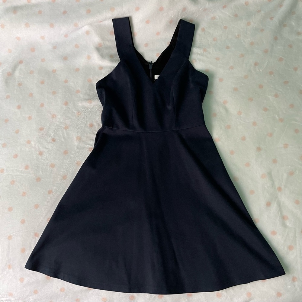 BCBGeneration | Sleeveless V Neck Skater Dress